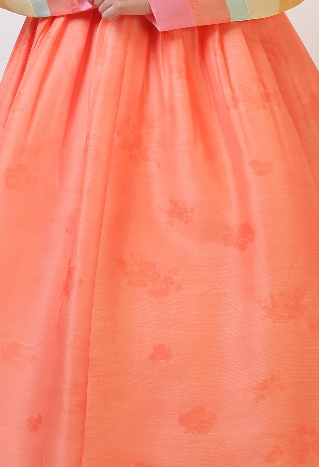 orange skirt