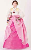 sheer layered hanbok