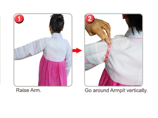 how to measure armpit