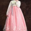lace hanbok for young women