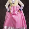 beaten silver hanbok for wedding