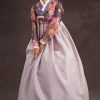 hanbok painted with flower