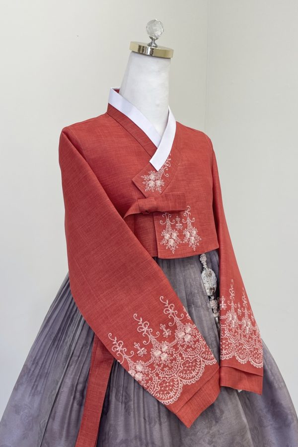 silk hanbok photo-1